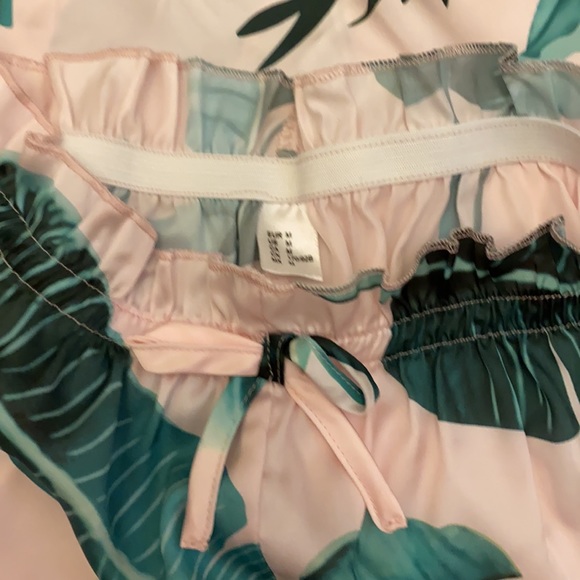 Tank & shorts palm nightwear - Picture 3 of 9